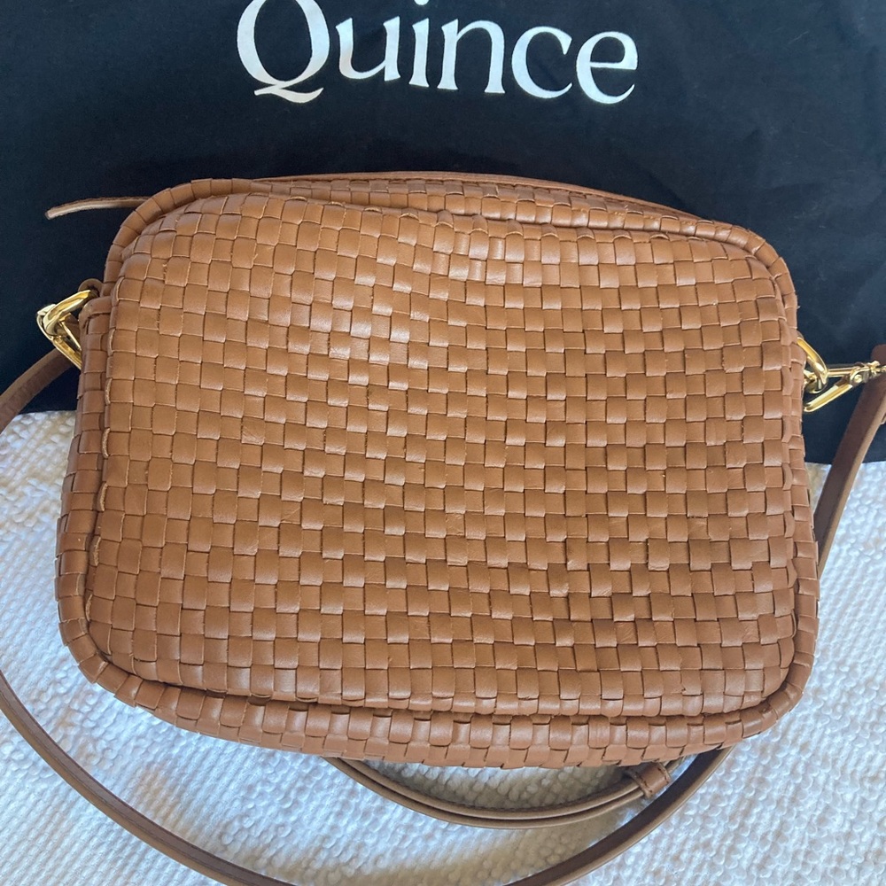 Quince Leather Crossbody